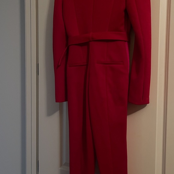 Elegant Red Women's Jumpsuit - Picture 4 of 4